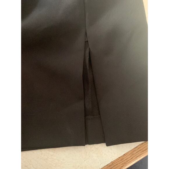 Mango basics black dress side twist slit woman’s size XS - Picture 5 of 9